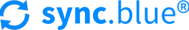 sync.blue logo